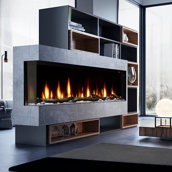 Dimplex Ignite XL Bold 74" Built-in Linear Electric Fireplace XLF7417-XD