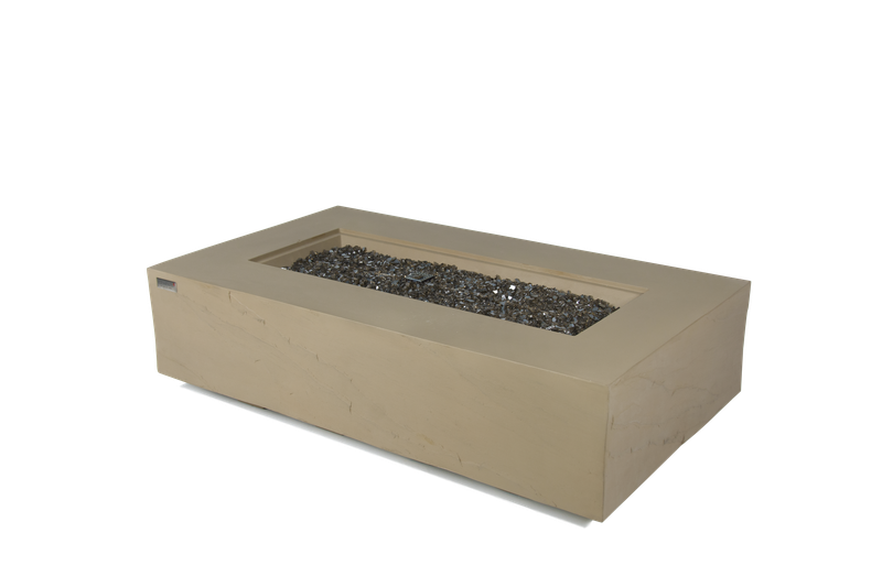 Elementi Plus Colorado Rectangle Sandstone Fire Table OFG410SY