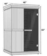 Finnmark FD-4 Trinity 2-Person Infrared & Steam Sauna Combo FD-KN004