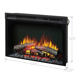 Dimplex 33" Nova Plug-In Electric Firebox with Logs XHD33L