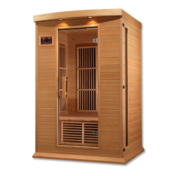 Maxxus 2-Person Hemlock Low EMF FAR Infrared Sauna MX-K206-01