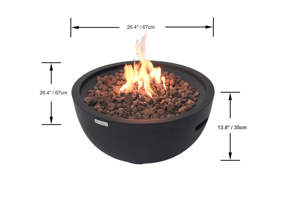 Modeno Jefferson Fire Bowl OFG119