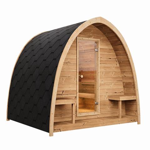 SaunaLife Model G3 Garden-Series 3 Person Outdoor Home Sauna Kit SL-MODELG3