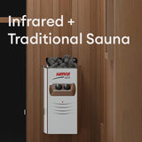 Finnmark FD-4 Trinity 2-Person Infrared & Steam Sauna Combo FD-KN004