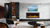 Napoleon Tall Linear Vector Series 62-Inch with Luminous Logs Direct Vent Gas Fireplace TLV62L