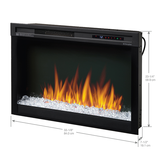 Dimplex 33" Nova Plug-In Electric Firebox with Acrylic Ember Media Bed XHD33G