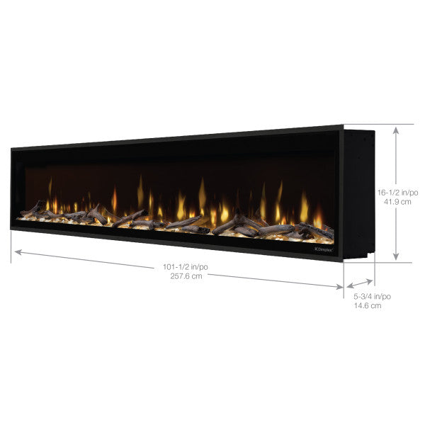 Dimplex Ignite Evolve 100" Built-in Linear Electric Fireplace EVO100